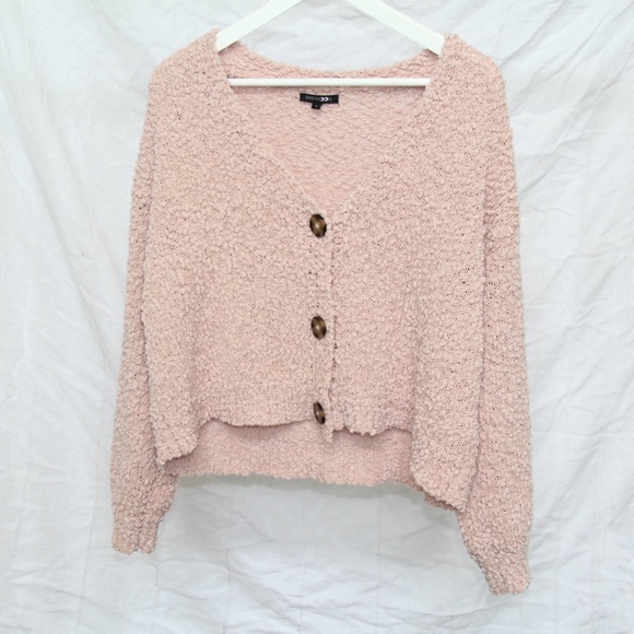 Papermoon Sweaters - Comfy Pink Cardigan NWT